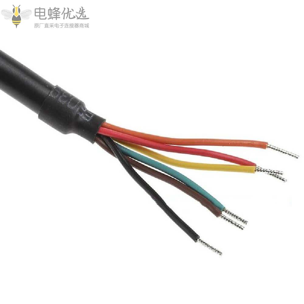 Ftdi芯片USB公头Type_A转Ttl串口电缆线1.8m_Ttl_232rg_Vsw3V3_We