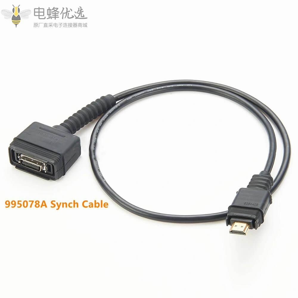 SCSI公头转HDMI接线长2米连接线