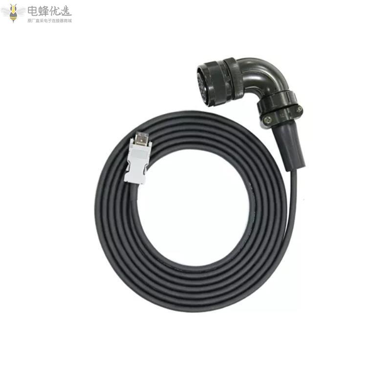 松下A5_A4_A6伺服电机编码器电缆线长3m线束厂家