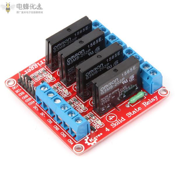 四路固态继电器模块