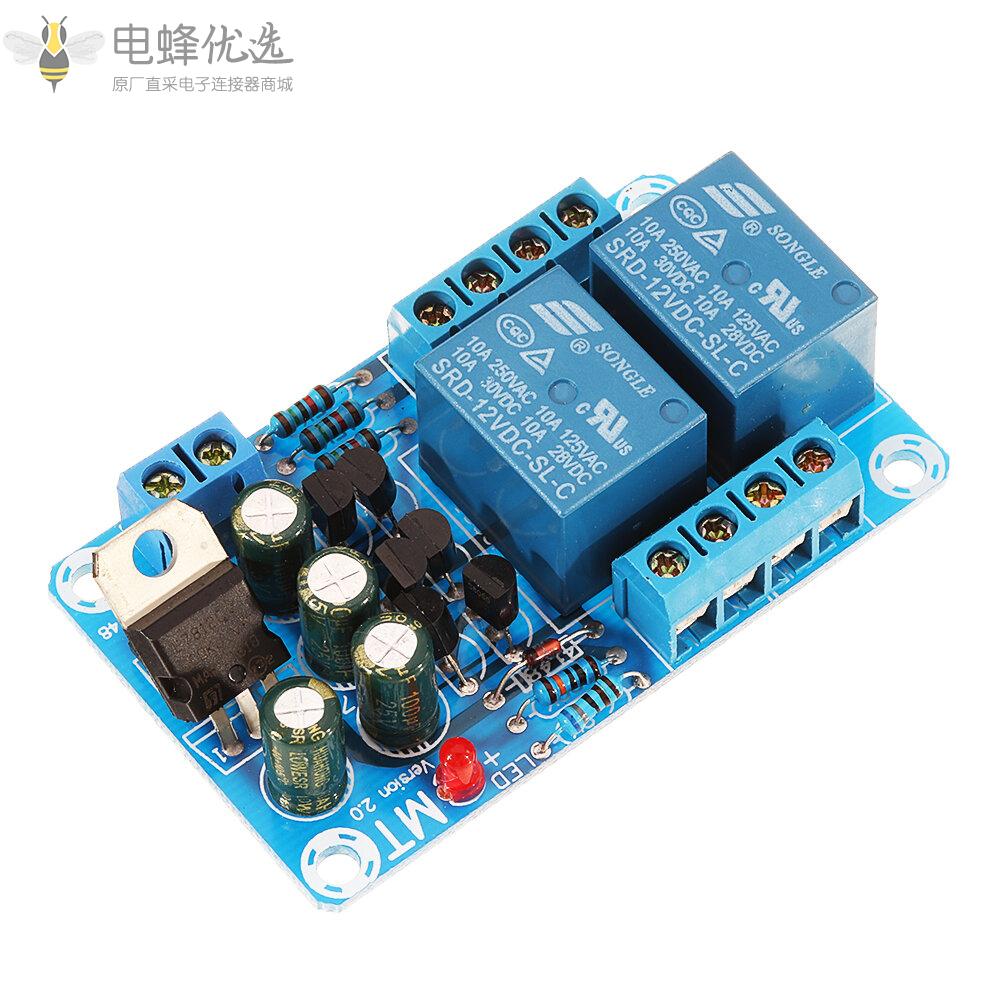 扬声器功率放大器板保护电路双继电器保护器支持启动延迟和直流检测