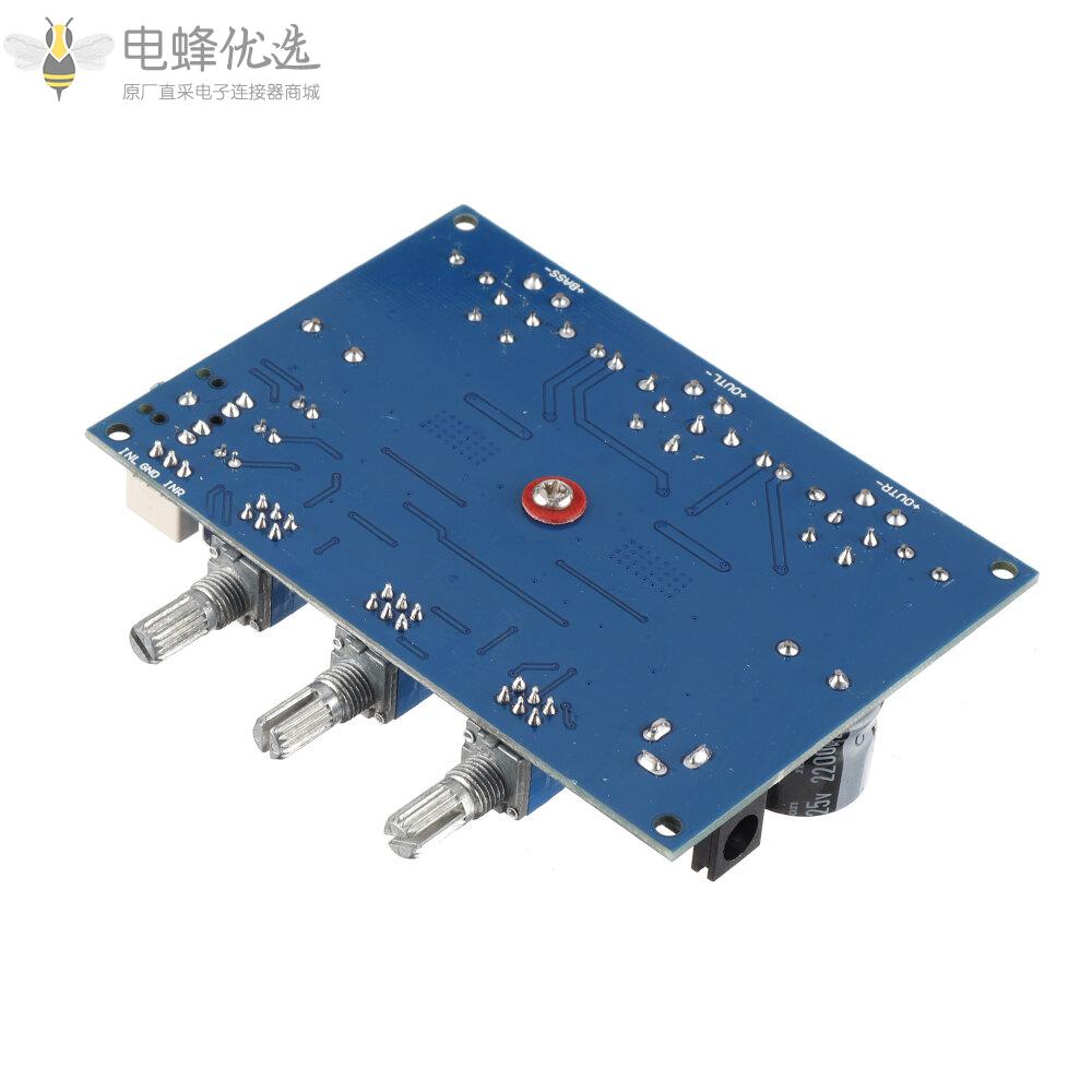 XH_139_TPA3116_2.1声道高保真功放板车载数字音频功放50W*2+100W家用音箱