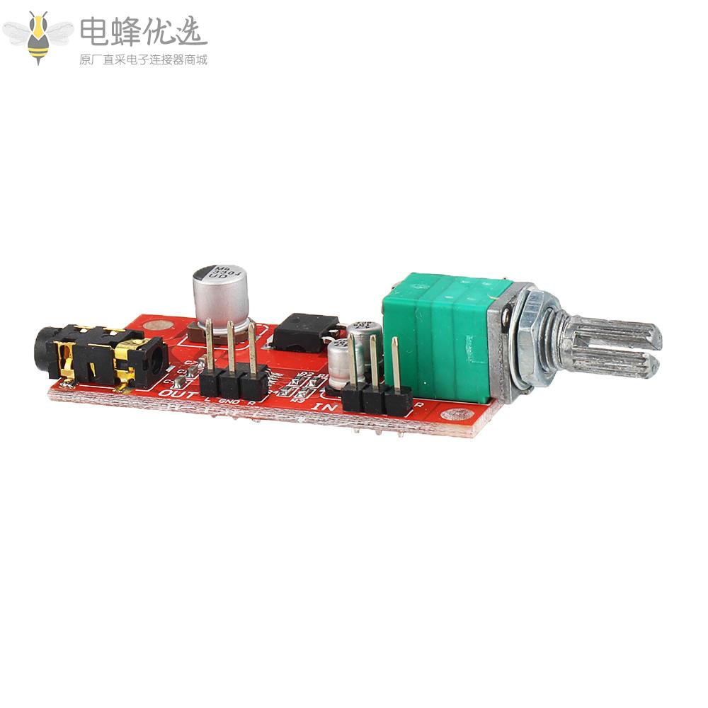 MAX4410耳机放大器板迷你放大器用于前置单电池电源替换NE5532