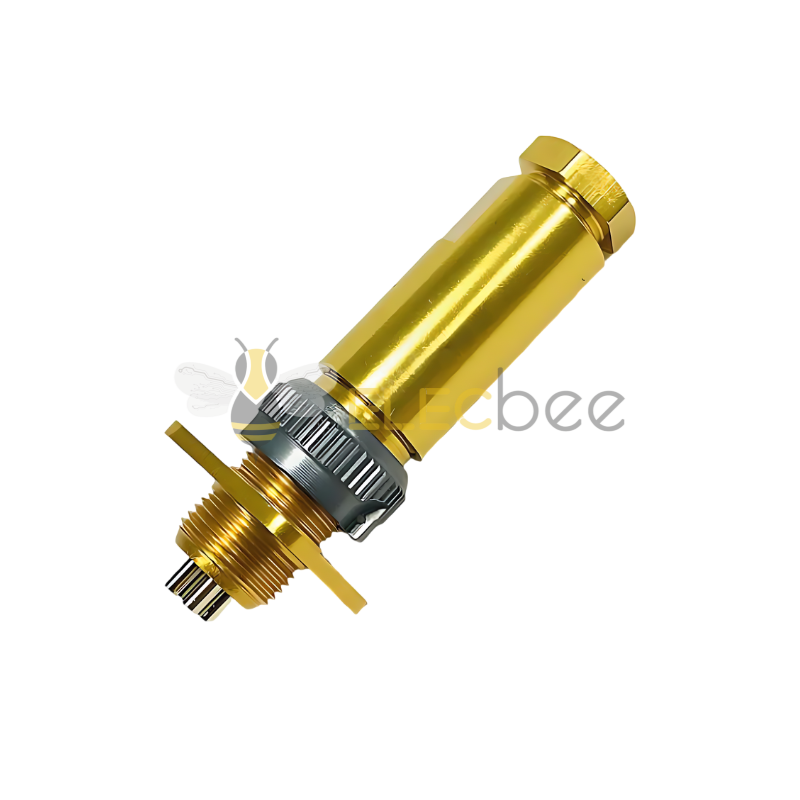 PC-4TK圆形连接器4芯直式螺纹连接母插头