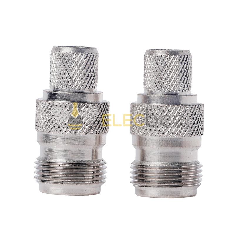 N-K-7 N型母头 接7D-FB 50-7 LMR400馈线压接头 射频同轴线连接器