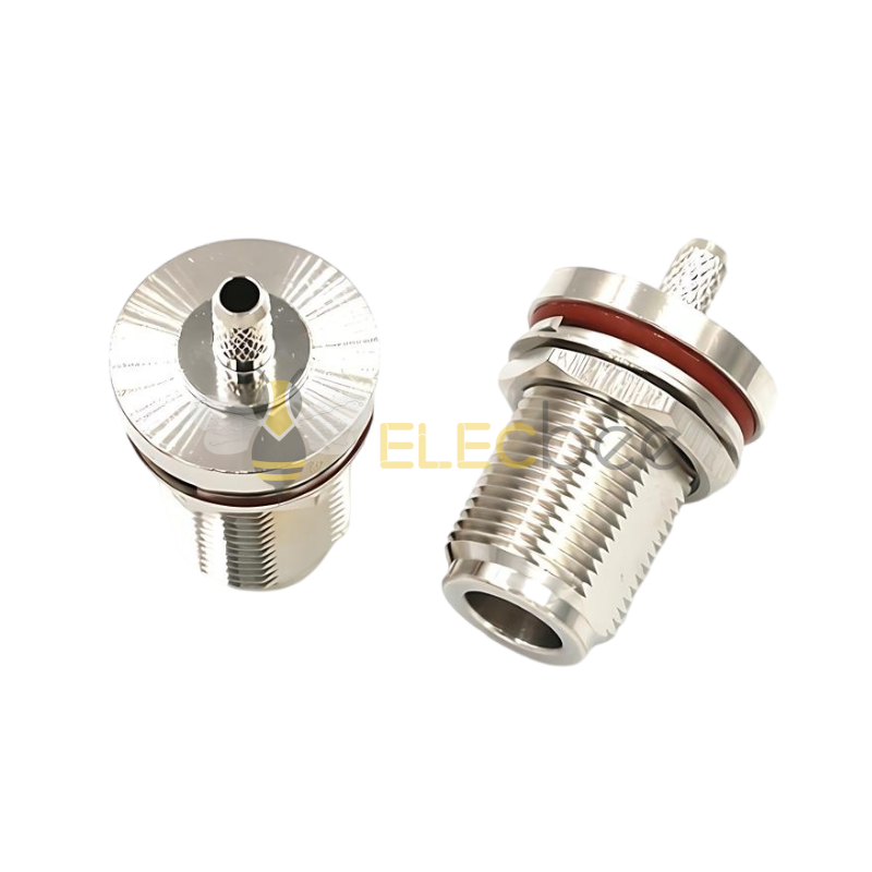 N-KY-3全铜N型母头 N型外螺内孔23MM牙长带防水帽