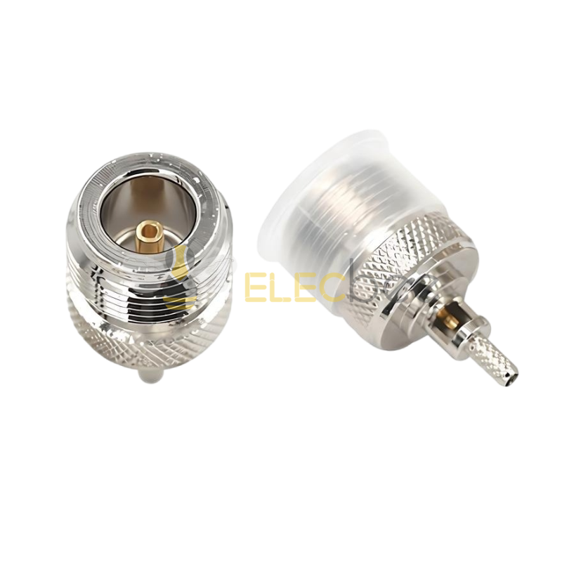 N-K-1.5 全铜射频连接器开口N型外螺内孔N母头50-1.5