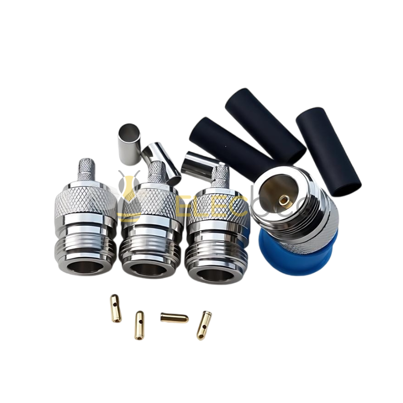 N-C-K-3N型母头射频连接器压接型50欧姆适接RG58\142\400\SFF50-3