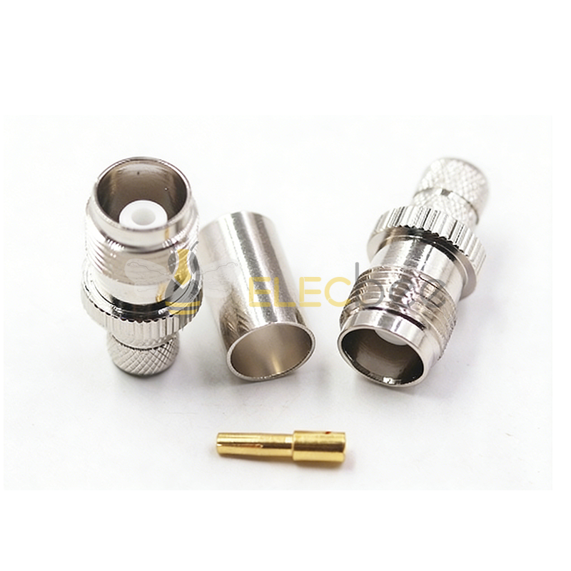 TNC-K-5 母头内孔未做线射频母头 RG142/RG223 连接器