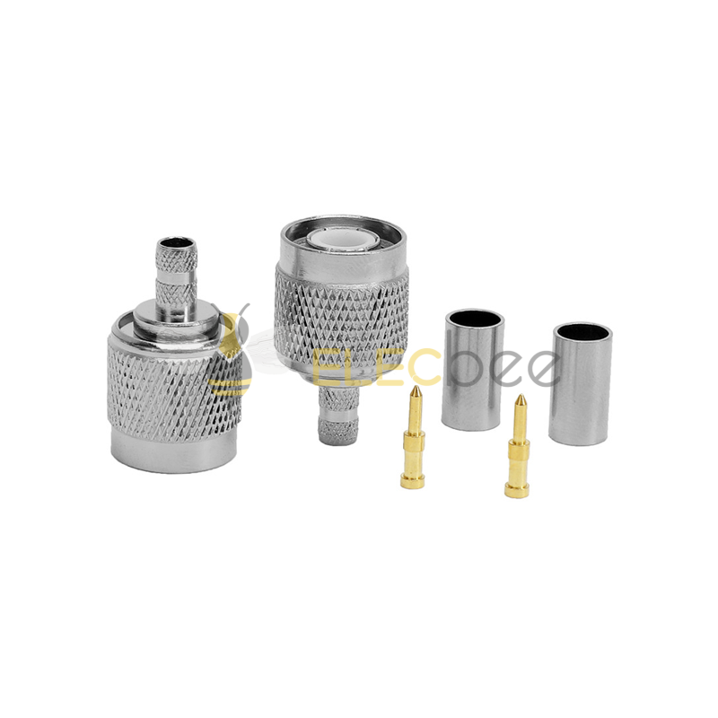 全铜射频同轴连接器 TNC-J-1.5 开窗式 RG316专用焊线头 TNC公头