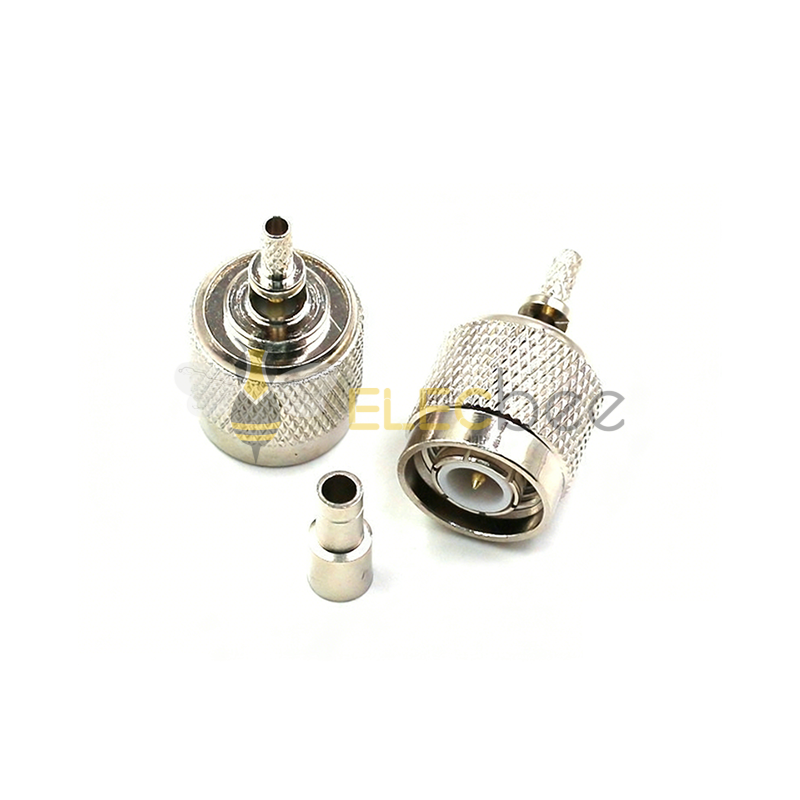 全铜射频同轴连接器 TNC-J-1.5 开窗式 RG316专用焊线头 TNC公头