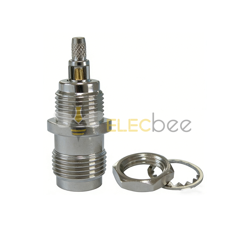 TNC-C-KY1.5射频连接器 全牙双针 外螺内孔 接RG174/RG316