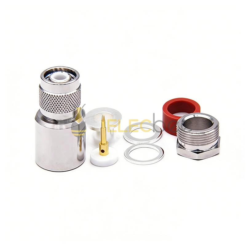 TNC-J-7装接 内针焊接 TNC公头 匹配50-7/LMR400线缆