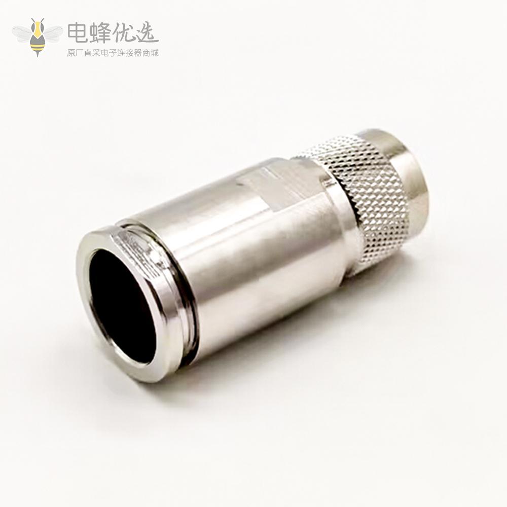 N型连接器LMR 600直型公头螺母锁紧12D-FB