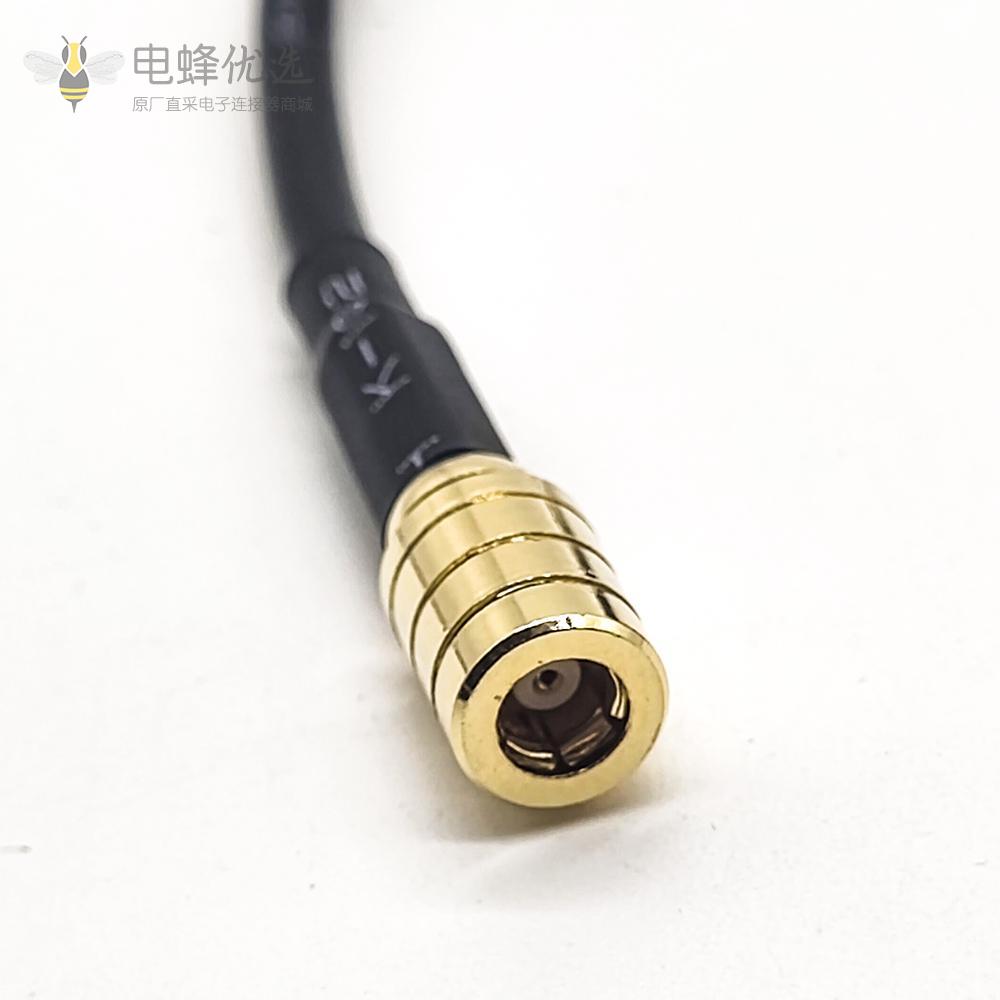 外置GPS导航天线接SMB直试母头带LED灯线规RG174